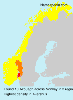 Surname Azouagh in Norway