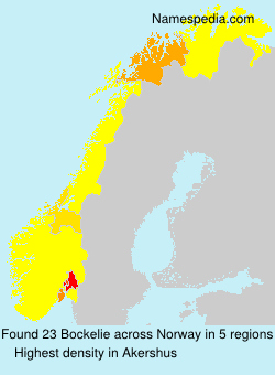 Surname Bockelie in Norway
