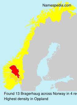 Surname Bragerhaug in Norway