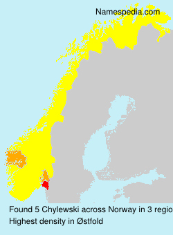Surname Chylewski in Norway