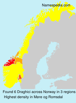 Surname Draghici in Norway