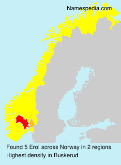 Surname Erol in Norway