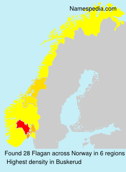 Surname Flagan in Norway