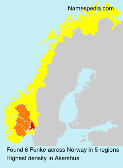 Surname Funke in Norway