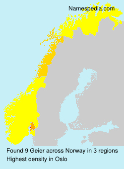 Surname Geier in Norway