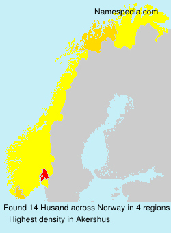 Surname Husand in Norway Surname Husand in Norway
