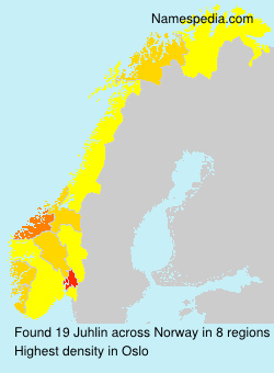 Surname Juhlin in Norway