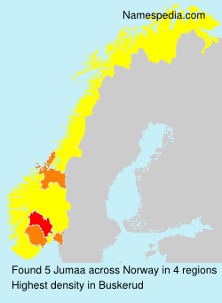 Surname Jumaa in Norway