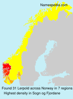 Surname Lerpold in Norway