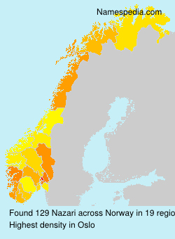 Surname Nazari in Norway