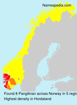 Surname Pangilinan in Norway