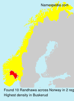 Surname Randhawa in Norway