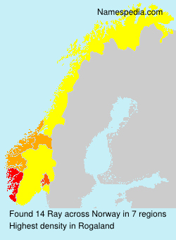 Surname Ray in Norway