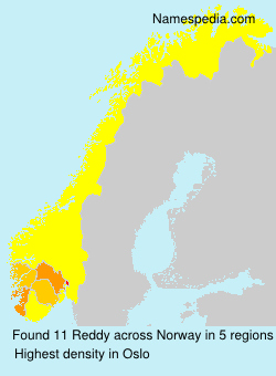Surname Reddy in Norway