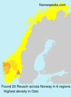 Surname Reusch in Norway