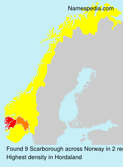 Surname Scarborough in Norway