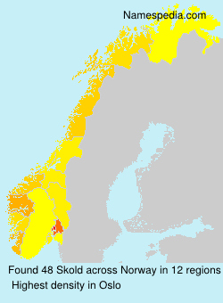Surname Skold in Norway