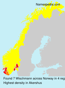 Surname Wischmann in Norway