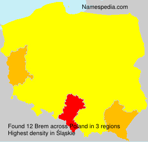 Surname Brem in Poland
