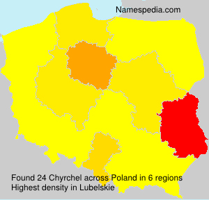 Surname Chyrchel in Poland