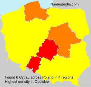 Surname Cytlau in Poland Surname Cytlau in Poland