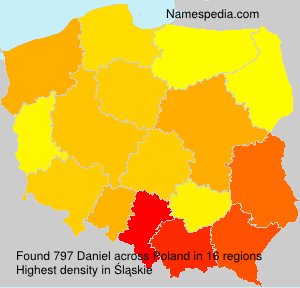 Surname Daniel in Poland