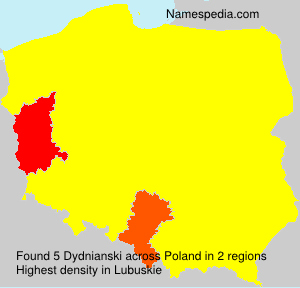 Surname Dydnianski in Poland Surname Dydnianski in Poland