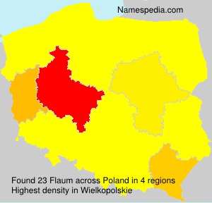 Surname Flaum in Poland