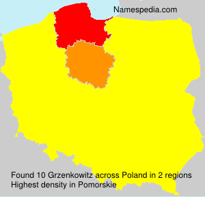 Surname Grzenkowitz in Poland Surname Grzenkowitz in Poland