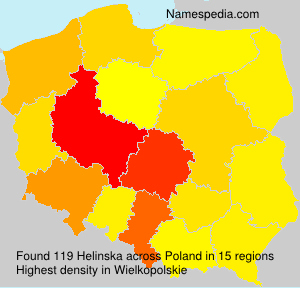 Surname Helinska in Poland