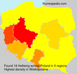 Surname Hellwing in Poland