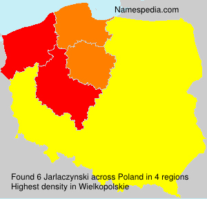 Surname Jarlaczynski in Poland Surname Jarlaczynski in Poland