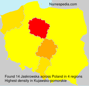Surname Jaskrowska in Poland