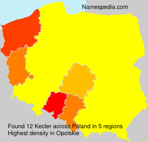 Surname Kecler in Poland