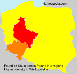 Surname Knula in Poland