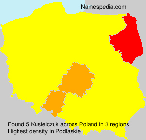 Surname Kusielczuk in Poland Surname Kusielczuk in Poland