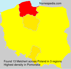 Surname Melchert in Poland