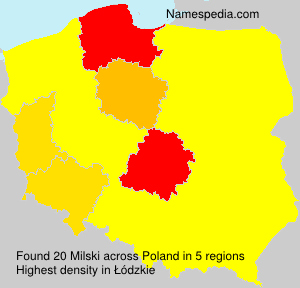 Surname Milski in Poland Surname Milski in Poland