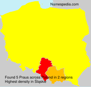 Surname Praus in Poland