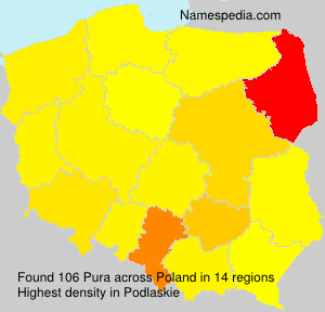 Surname Pura in Poland