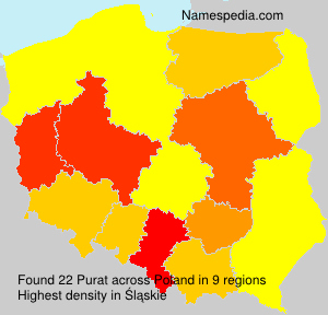 Surname Purat in Poland