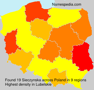 Surname Sieczynska in Poland