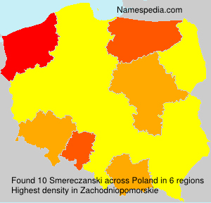 Surname Smereczanski in Poland