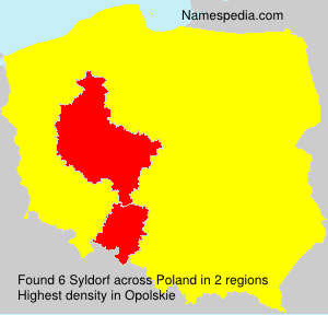 Surname Syldorf in Poland Surname Syldorf in Poland