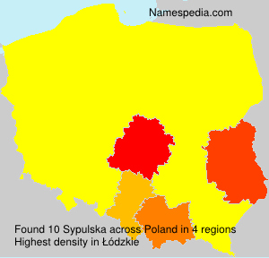 Surname Sypulska in Poland Surname Sypulska in Poland
