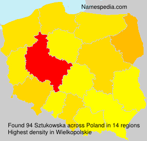 Surname Sztukowska in Poland