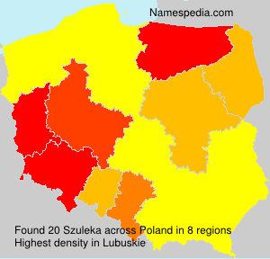 Surname Szuleka in Poland