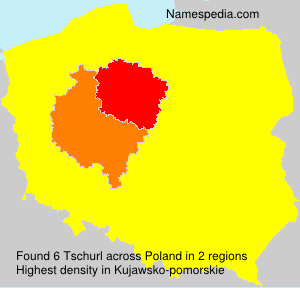 Surname Tschurl in Poland