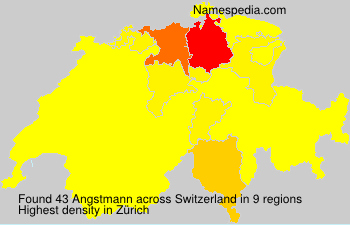 Surname Angstmann in Switzerland