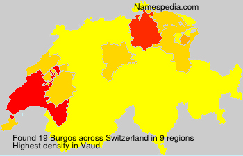 Surname Burgos in Switzerland